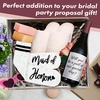 image:imageFunky Junque Bride Crew Socks Bachelorette Wedding Party Gift  Soft crewlength bride socks with chic bridal design for bachelorette parties spa days showers amp weddingsMaid of Honor Confetti Ivory