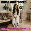 image:imageFunky Junque Bride Crew Socks Bachelorette Wedding Party Gift  Soft crewlength bride socks with chic bridal design for bachelorette parties spa days showers amp weddingsThe Bride White