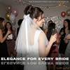 image:imageFunky Junque Bride to Be Veil Satin Tulle Bachelorette Headpiece  Doublelayered tulle veil with Bride To Be embroidery for bachelorette parties bridal showers photos amp keepsakesSatin Bow W Pearls