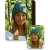 image:imageFunky Junque Chunky Knit Wool Beanie for Men and Women Warm Winter Hat Unisex Stretchable Cuffed Ski CapGreen