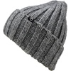 image:imageFunky Junque Chunky Knit Wool Beanie for Men and Women Warm Winter Hat Unisex Stretchable Cuffed Ski CapGrey