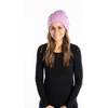 image:imageFunky Junque Chunky Knit Wool Beanie for Men and Women Warm Winter Hat Unisex Stretchable Cuffed Ski CapLavender
