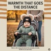 image:imageFunky Junque Double Pom Pom Baby Beanie  Newborn Girl Winter Hat 012 Months Cute Cozy Knit Infant Beanies for Cold WeatherDiagonal Basketweave Pattern  Black 2 Pom