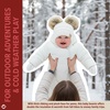 image:imageFunky Junque Double Pom Pom Baby Beanie  Newborn Girl Winter Hat 012 Months Cute Cozy Knit Infant Beanies for Cold WeatherIvory  Faux Fur Pom 2 Pom