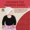 image:imageFunky Junque Double Pom Pom Baby Beanie  Newborn Girl Winter Hat 012 Months Cute Cozy Knit Infant Beanies for Cold WeatherIvory  Faux Fur Pom 2 Pom