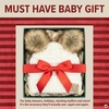 image:imageFunky Junque Double Pom Pom Baby Beanie  Newborn Girl Winter Hat 012 Months Cute Cozy Knit Infant Beanies for Cold WeatherIvory  Faux Fur Pom 2 Pom