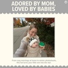 image:imageFunky Junque Double Pom Pom Baby Beanie  Newborn Girl Winter Hat 012 Months Cute Cozy Knit Infant Beanies for Cold WeatherLeopard  Ivory 2 Pom