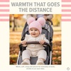 image:imageFunky Junque Double Pom Pom Baby Beanie  Newborn Girl Winter Hat 012 Months Cute Cozy Knit Infant Beanies for Cold WeatherLight Pink  Ear Flap W Double Faux Fur Pom