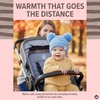 image:imageFunky Junque Double Pom Pom Baby Beanie  Newborn Girl Winter Hat 012 Months Cute Cozy Knit Infant Beanies for Cold WeatherPale Blue  Double Pom