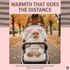 image:imageFunky Junque Double Pom Pom Baby Beanie  Newborn Girl Winter Hat 012 Months Cute Cozy Knit Infant Beanies for Cold WeatherPale Pink  Double Pom