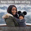 image:imageFunky Junque Double Pom Pom Baby Beanie  Newborn Girl Winter Hat 012 Months Cute Cozy Knit Infant Beanies for Cold WeatherSequin  Black