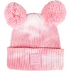 image:imageFunky Junque Double Pom Pom Baby Beanie  Newborn Girl Winter Hat 012 Months Cute Cozy Knit Infant Beanies for Cold WeatherTie Dye  Baby PinkWhite  Double Pom