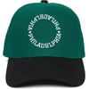 image:imageFunky Junque Embroidered Circle City Trucker Hat Mens Snapback Cap  Cotton trucker cap with embroidered city graphic for game day sports gifting amp everyday street stylePhiladelphia  GreenBlack