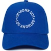 image:imageFunky Junque Embroidered Circle City Trucker Hat Mens Snapback Cap  Cotton trucker cap with embroidered city graphic for game day sports gifting amp everyday street styleLos Angeles  Blue