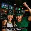 image:imageFunky Junque Embroidered Circle City Trucker Hat Mens Snapback Cap  Cotton trucker cap with embroidered city graphic for game day sports gifting amp everyday street styleBoston  GreenBlack