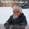 image:imageFunky Junque Exclusives Kids Ear Warmer Headband  Fleece Lined Winter Ear Wrap for Toddler Girls amp Boys Cozy Knit Head Warmer amp Earmuff Headband for Cold Weather  IvoryPink  Yellow  Hot Pink  Teal  4 Tone Mix