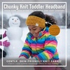image:imageFunky Junque Exclusives Kids Ear Warmer Headband  Fleece Lined Winter Ear Wrap for Toddler Girls amp Boys Cozy Knit Head Warmer amp Earmuff Headband for Cold Weather  IvoryMustard