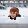 image:imageFunky Junque Exclusives Kids Ear Warmer Headband  Fleece Lined Winter Ear Wrap for Toddler Girls amp Boys Cozy Knit Head Warmer amp Earmuff Headband for Cold Weather  IvoryRust