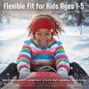 image:imageFunky Junque Exclusives Kids Ear Warmer Headband  Fleece Lined Winter Ear Wrap for Toddler Girls amp Boys Cozy Knit Head Warmer amp Earmuff Headband for Cold Weather  IvoryRed
