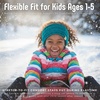 image:imageFunky Junque Exclusives Kids Ear Warmer Headband  Fleece Lined Winter Ear Wrap for Toddler Girls amp Boys Cozy Knit Head Warmer amp Earmuff Headband for Cold Weather  IvoryTeal