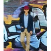 image:imageFunky Junque Fedora Hats for Men  Classic Wool Blend Trilby Dress Hat Short Brim Mens Fedoras for Formal amp Casual WearBurgundy