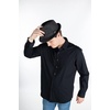 image:imageFunky Junque Fedora Hats for Men  Classic Wool Blend Trilby Dress Hat Short Brim Mens Fedoras for Formal amp Casual WearCharcoal
