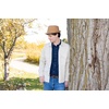 image:imageFunky Junque Fedora Hats for Men  Classic Wool Blend Trilby Dress Hat Short Brim Mens Fedoras for Formal amp Casual WearTan
