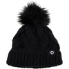 image:imageFunky Junque Fleece Lined Baby Beanie  Soft Cozy Cable Knit Winter Hat with Pom Pom for Infants 012 MonthsBlack