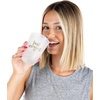 image:imageFunky Junque Frost Flex Cups Margs and Matrimony Bachelorette Plastic Cups with Sayings 12 Pack 14oz12 Just Married Gold