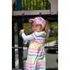 image:imageFunky Junque Girls Criss Cross Ponytail Baseball Cap Kids Messy Bun Hat  Lightweight mesh cap with criss cross elastic bands for camping playgrounds softball volleyball amp recess2 Pack Black  Camo Olive