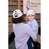 image:imageFunky Junque Girls Criss Cross Ponytail Baseball Cap Kids Messy Bun Hat  Lightweight mesh cap with criss cross elastic bands for camping playgrounds softball volleyball amp recess2 Pack Tie Dye Baby Pink  Tie Dye Cotton Candy