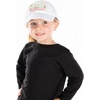 image:imageFunky Junque Girls Criss Cross Ponytail Baseball Cap Kids Messy Bun Hat  Lightweight mesh cap with criss cross elastic bands for camping playgrounds softball volleyball amp recessAlways Be a Mermaid  White