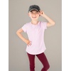 image:imageFunky Junque Girls Criss Cross Ponytail Baseball Cap Kids Messy Bun Hat  Lightweight mesh cap with criss cross elastic bands for camping playgrounds softball volleyball amp recessBasketweave Black