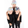 image:imageFunky Junque Girls Criss Cross Ponytail Baseball Cap Kids Messy Bun Hat  Lightweight mesh cap with criss cross elastic bands for camping playgrounds softball volleyball amp recessSmiley  Tie Dye Cotton CandyYellow