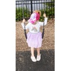 image:imageFunky Junque Girls Criss Cross Ponytail Baseball Cap Kids Messy Bun Hat  Lightweight mesh cap with criss cross elastic bands for camping playgrounds softball volleyball amp recessTie Dye  Hot Pink