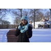 image:imageFunky Junque Hat Scarf Glove Set for Women  Matching Winter Set with Oversized Slouchy Beanie Infinity Scarf amp Cozy GlovesConfetti Burgundy