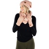 image:imageFunky Junque Hat Scarf Glove Set for Women  Matching Winter Set with Oversized Slouchy Beanie Infinity Scarf amp Cozy GlovesIndi Pink