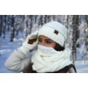 image:imageFunky Junque Hat Scarf Glove Set for Women  Matching Winter Set with Oversized Slouchy Beanie Infinity Scarf amp Cozy GlovesIvory