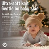 image:imageFunky Junque Infant Teddy Bear Beanie  Adorable Cozy Winter Knit Hat for Babies Warm Soft Baby Beanie CapCamel