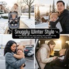 image:imageFunky Junque Infant Teddy Bear Beanie  Adorable Cozy Winter Knit Hat for Babies Warm Soft Baby Beanie CapCamel