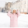 image:imageFunky Junque Kids Beanie with Earflaps Faux Fur Double Pom Pom Warm Winter Beanies for Girls Toddlers Children Ages 16White