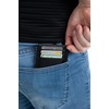 image:imageFunky Junque Mens Minimal Leather Wallet Slim RFID Blocking Card and ID Case Holder with Front ID Window BlackBlack