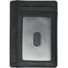 image:imageFunky Junque Mens Minimal Leather Wallet Slim RFID Blocking Card and ID Case Holder with Front ID Window BlackBlack Vintage