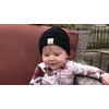 image:imageFunky Junque Mommy amp Me Beanie Set  Matching Knit Winter Hats for Baby Toddler Kids amp Moms Cute Family Beanies BundleAdult  Infant  Ribbed  2 Black  2 Heather Grey 4 Pack
