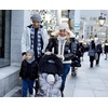 image:imageFunky Junque Mommy amp Me Beanie Set  Matching Knit Winter Hats for Baby Toddler Kids amp Moms Cute Family Beanies BundleAdult  Toddler  Ribbed  Heather Grey 2 Pk