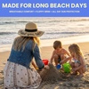 image:imageFunky Junque Panama Sun Hat Wide Brim Packable Straw Beach Cap  Natural straw Panama hat with wide packable brim for beaches pools vacations travel amp beachwearAlcohol You Later