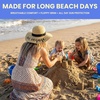 image:imageFunky Junque Panama Sun Hat Wide Brim Packable Straw Beach Cap  Natural straw Panama hat with wide packable brim for beaches pools vacations travel amp beachwearBon Voyage