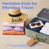image:imageFunky Junque Panama Sun Hat Wide Brim Packable Straw Beach Cap  Natural straw Panama hat with wide packable brim for beaches pools vacations travel amp beachwearA Bride
