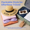 image:imageFunky Junque Paper Straw Sun Hat Packable Wide Brim Ponytail Hole  Lightweight paper sun hat with ponytail slot for the beach pool music festivals gardening amp boatingHello Sunshine