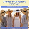 image:imageFunky Junque Paper Straw Sun Hat Packable Wide Brim Ponytail Hole  Lightweight paper sun hat with ponytail slot for the beach pool music festivals gardening amp boating1 Bride  4 Bride Tribe